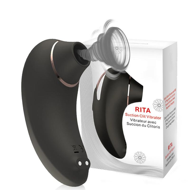 Vibrador de succión de clítoris Rita de NV Toys 1