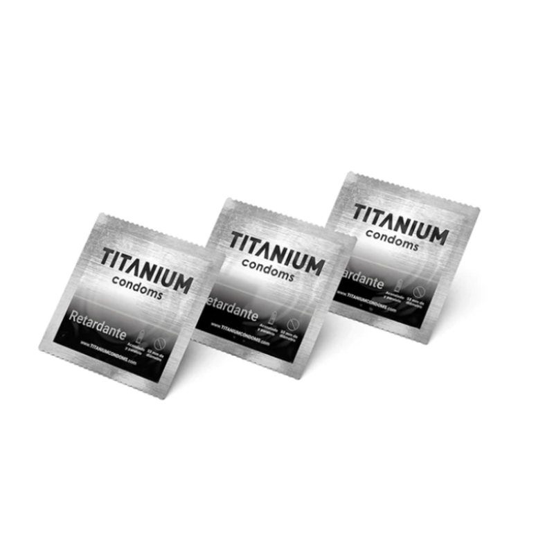 Condones Titanium Retardante x 3 1
