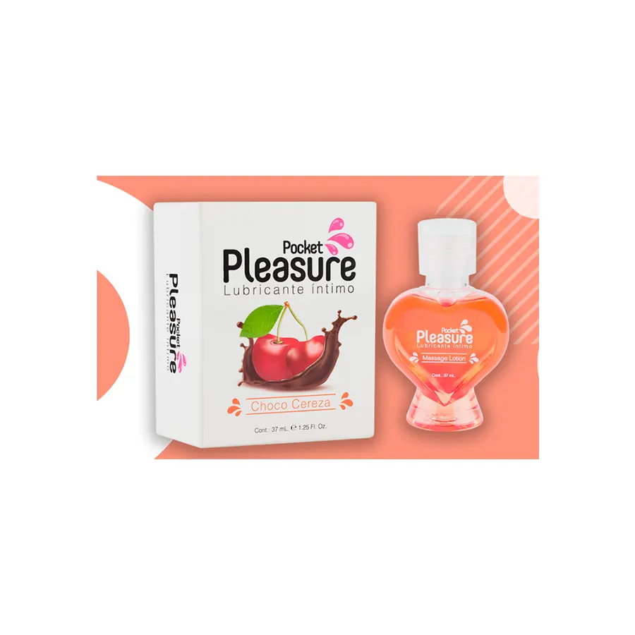 Aceite Lubricante Pocket Pleasure Choco Cereza 1